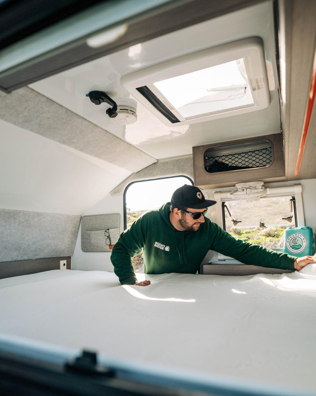 Wanderluxe™ Caravan Mattress Topper CAMPER SINGLE 1