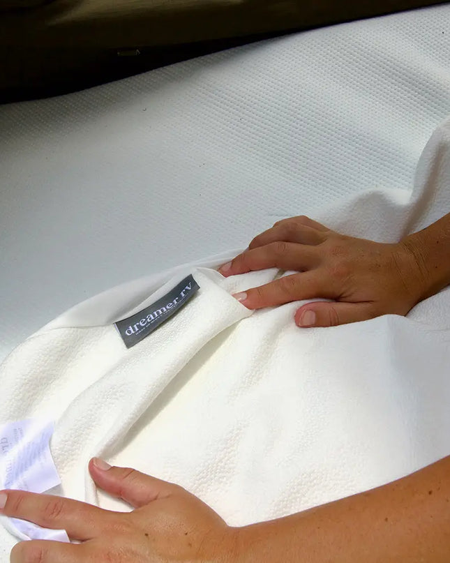 Waterproof Caravan Mattress Protector CARAVAN QUEEN SQUARE