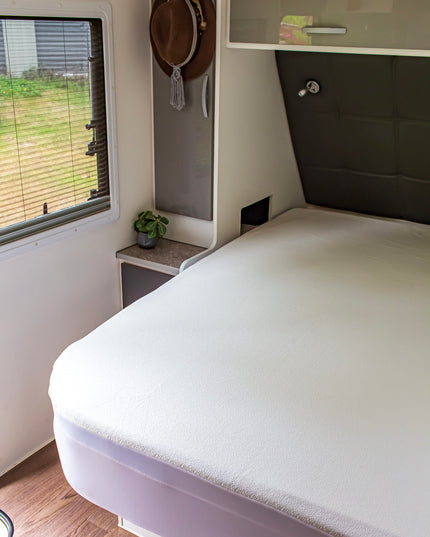 Waterproof Caravan Mattress Protector DOUBLE