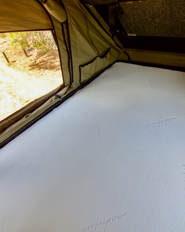 Wanderluxe™️ Caravan Mattress Topper EAST-WEST 1