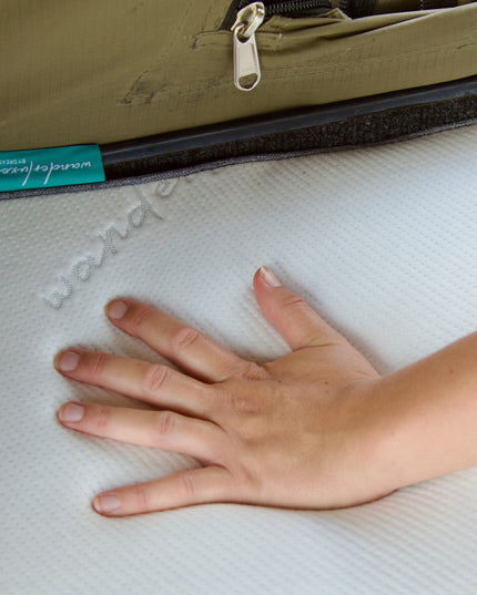 Wanderluxe™️ Caravan Mattress Topper EAST-WEST 1
