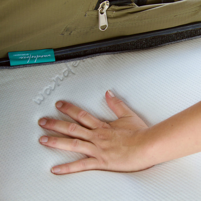 Wanderluxe™️ Caravan Mattress Topper EAST-WEST 1