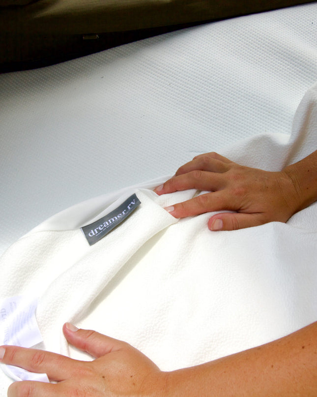 Waterproof Caravan Mattress Protector QUEEN SHORT