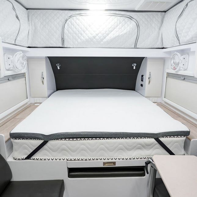 Wanderluxe™ Caravan Mattress Topper CARAVAN QUEEN SQUARE