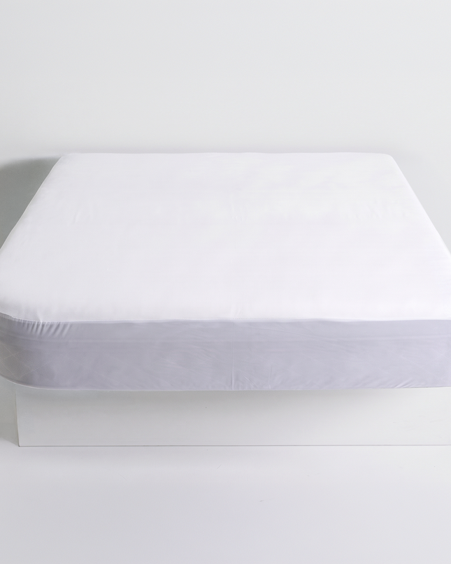 Waterproof Caravan Mattress Protector KING LEFT CUT CORNER